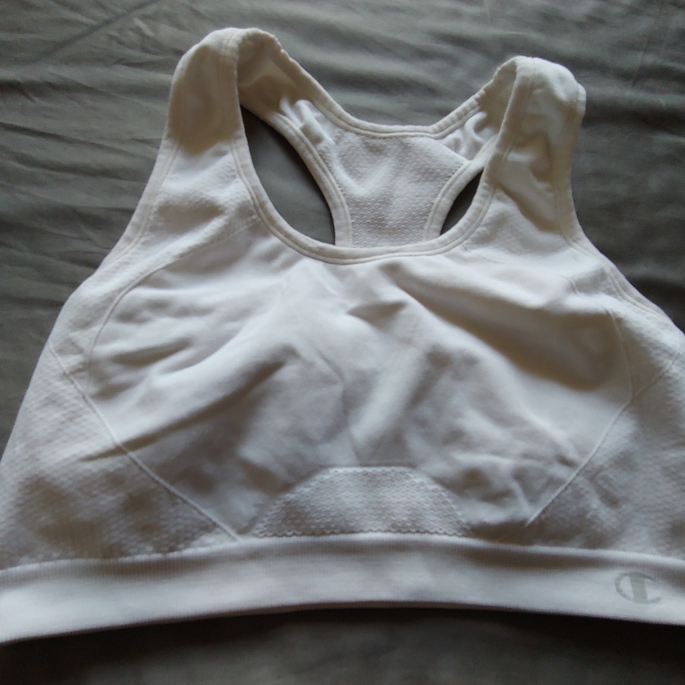 Champion sports bra white